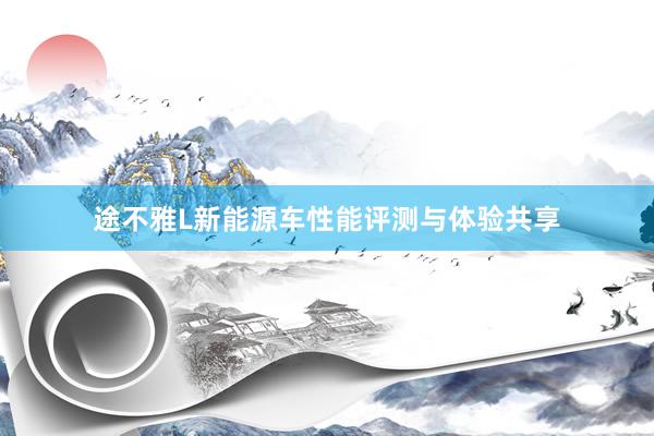途不雅L新能源车性能评测与体验共享